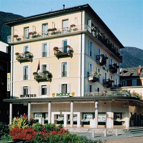 Bucherer – Jeweller's shop in Locarno .